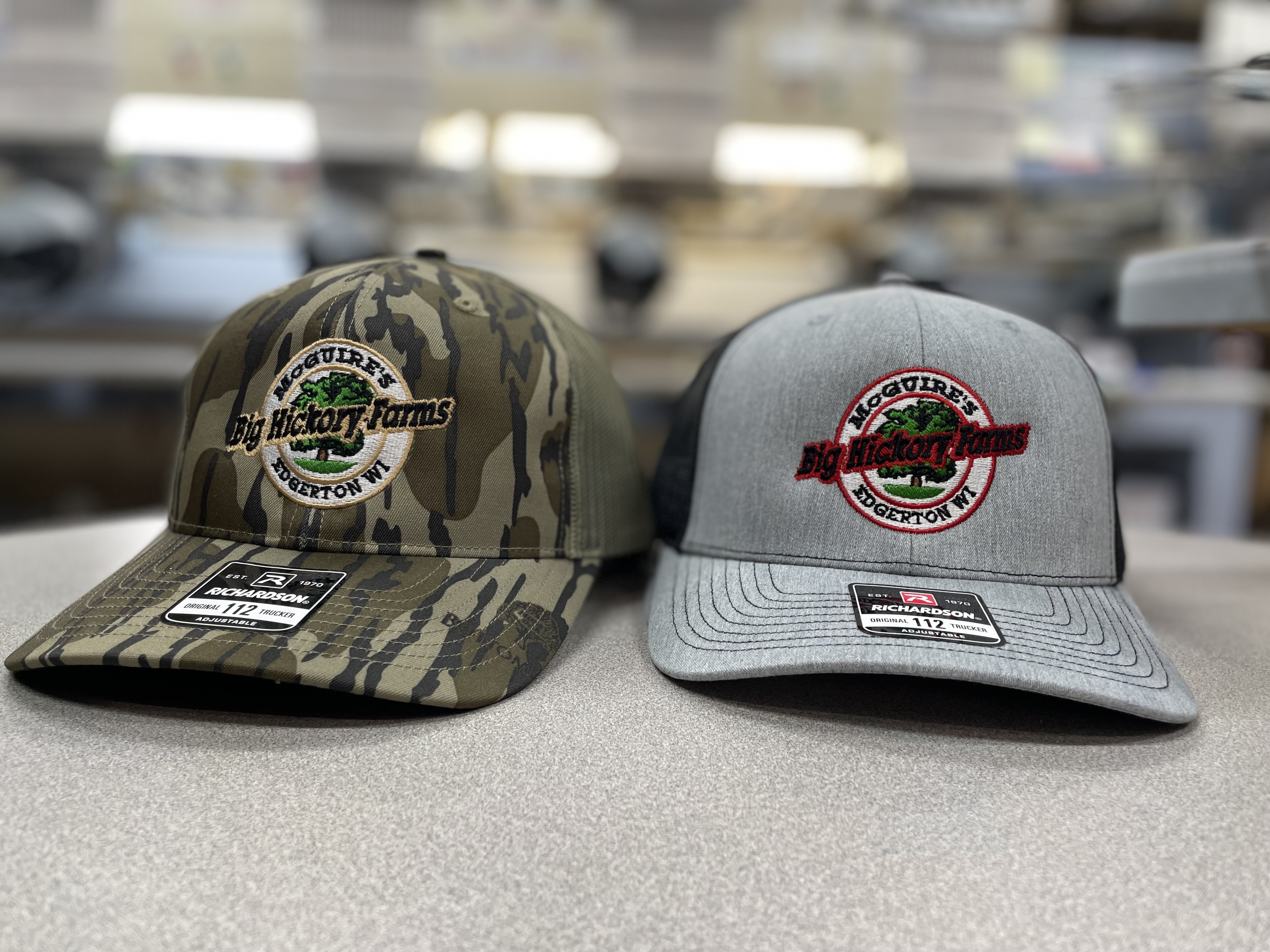 Custom embroidered hats